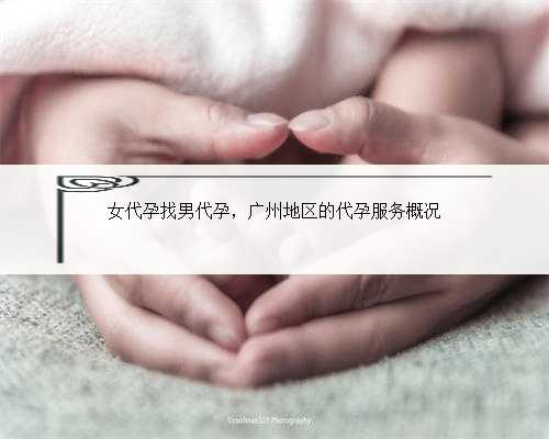 女代孕找男代孕，广州地区的代孕服务概况