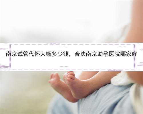 南京试管代怀大概多少钱，合法南京助孕医院哪家好